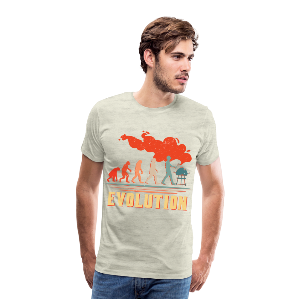 Evolution T-Shirt - heather oatmeal