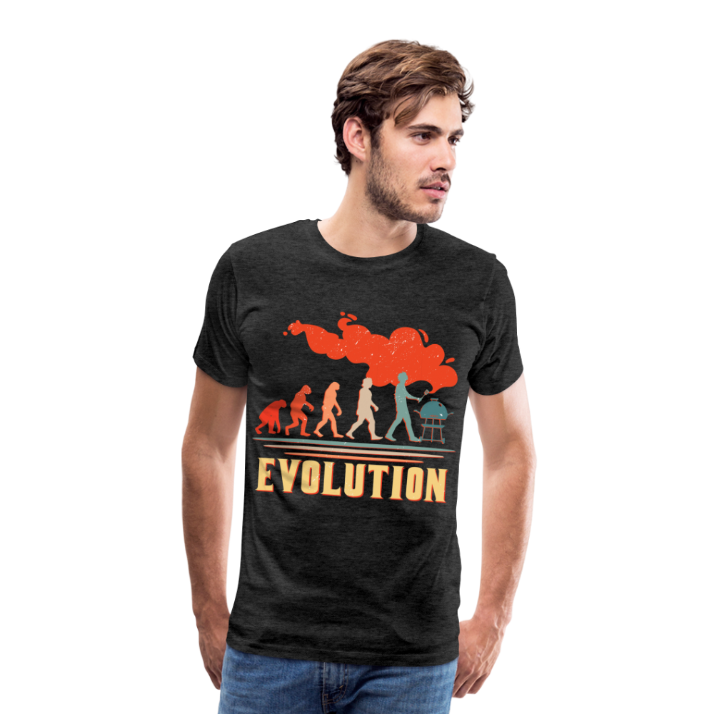 Evolution T-Shirt - charcoal grey