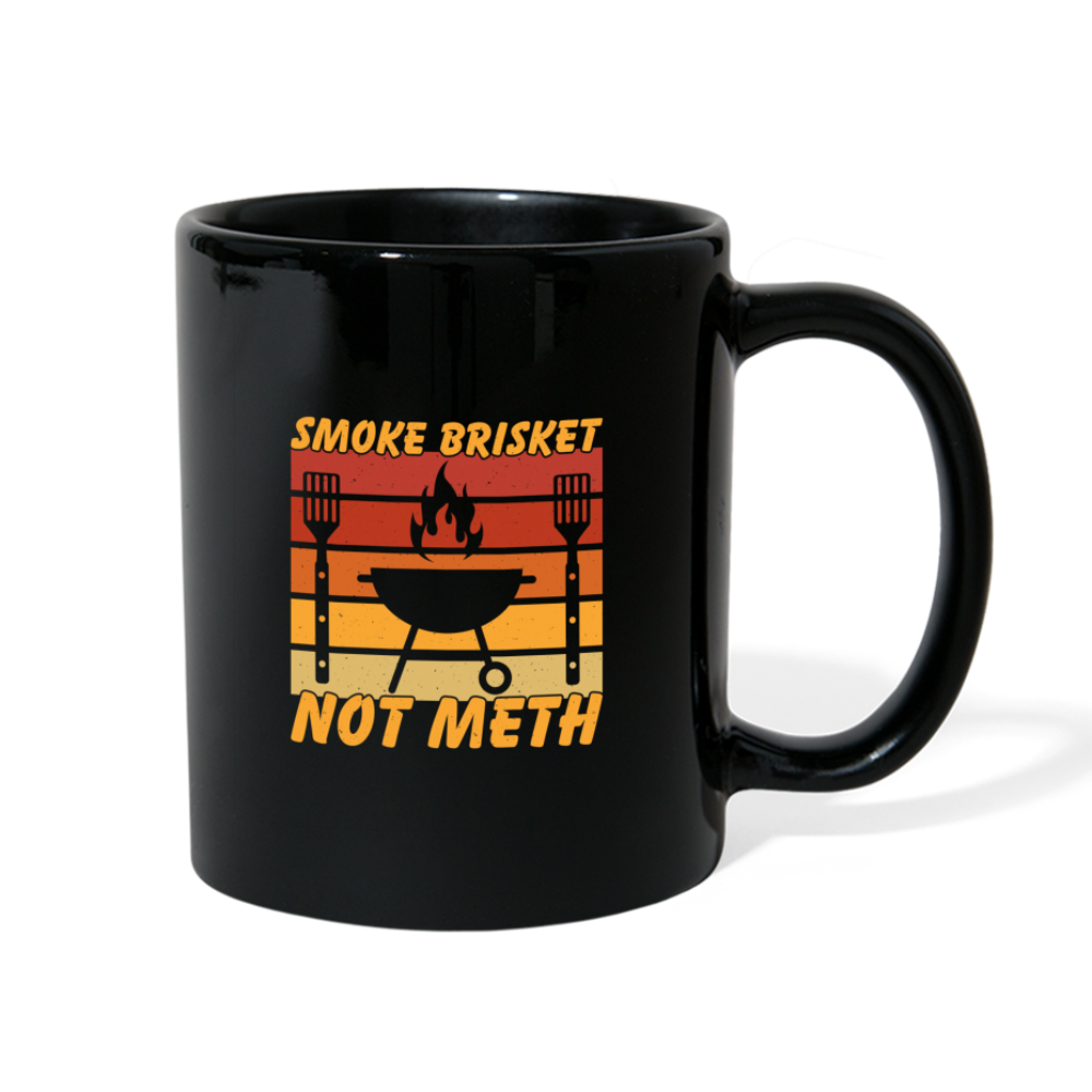 Smoke Brisket Mug - black