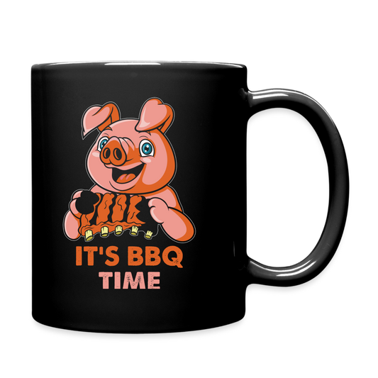 BBQ Time Mug - black