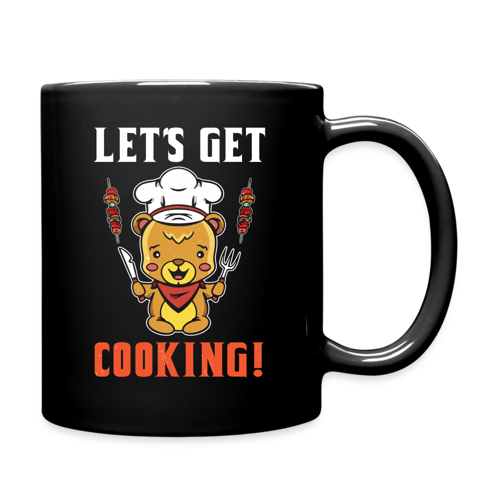 Let's Get Cooking Mug - black