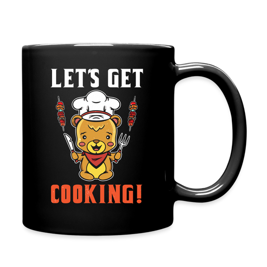 Let's Get Cooking Mug - black