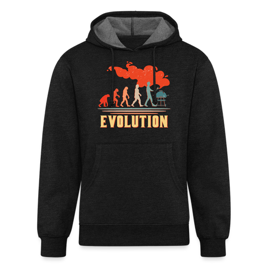Evolution Organic Hoodie - charcoal grey