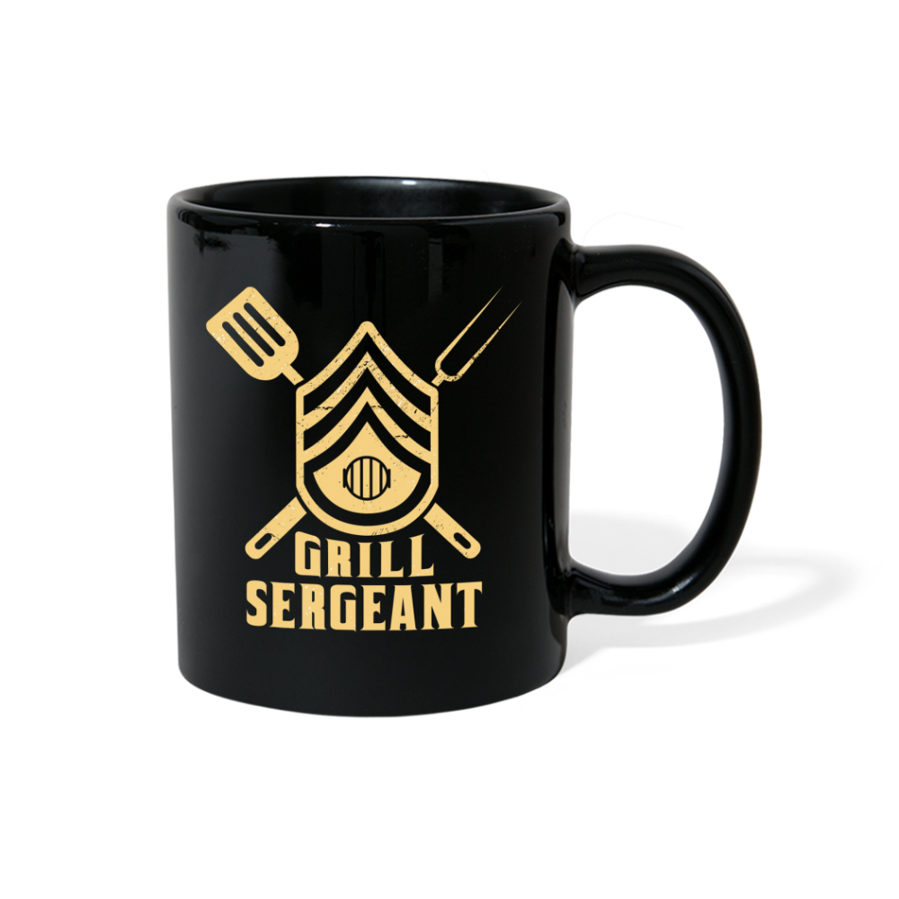 Grill Sergeant Mug - black