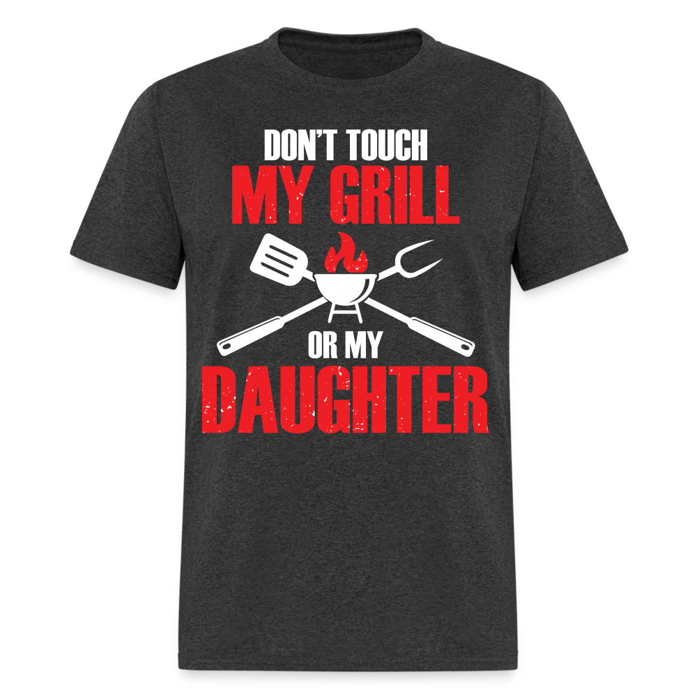 Don't Touch T-Shirt - heather black