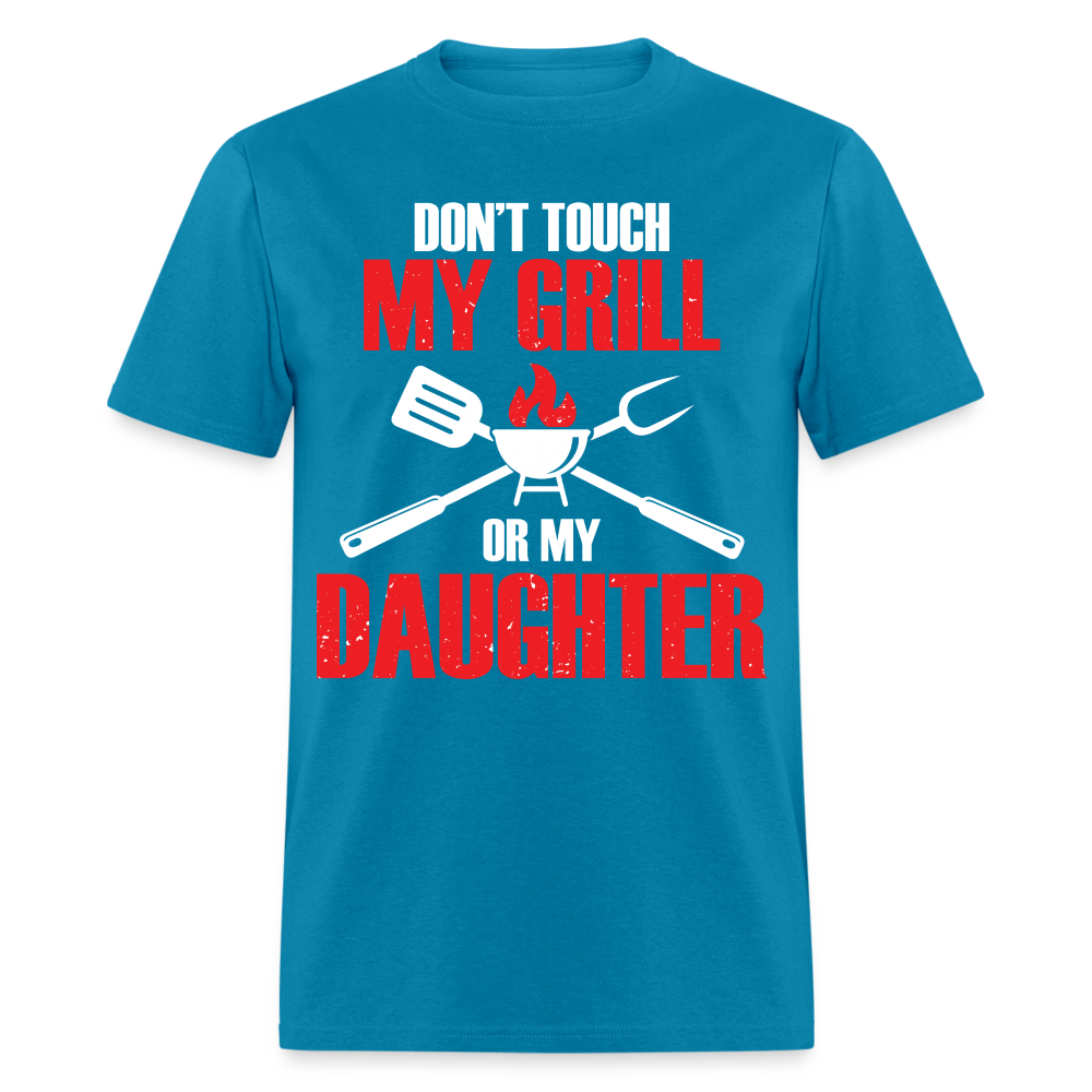 Don't Touch T-Shirt - turquoise
