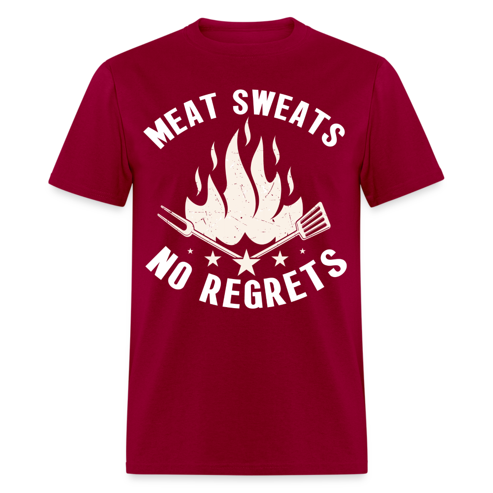 Meat Sweats T-Shirt - dark red