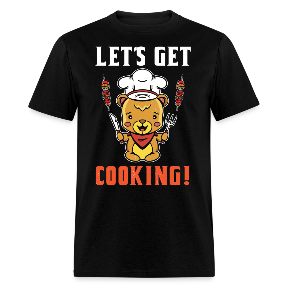 Let's Get Cooking T-Shirt - black