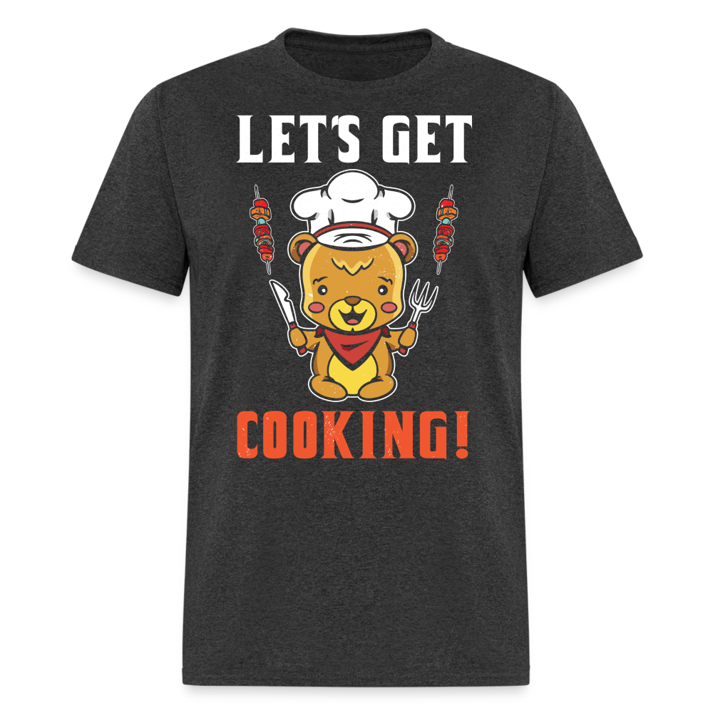Let's Get Cooking T-Shirt - heather black