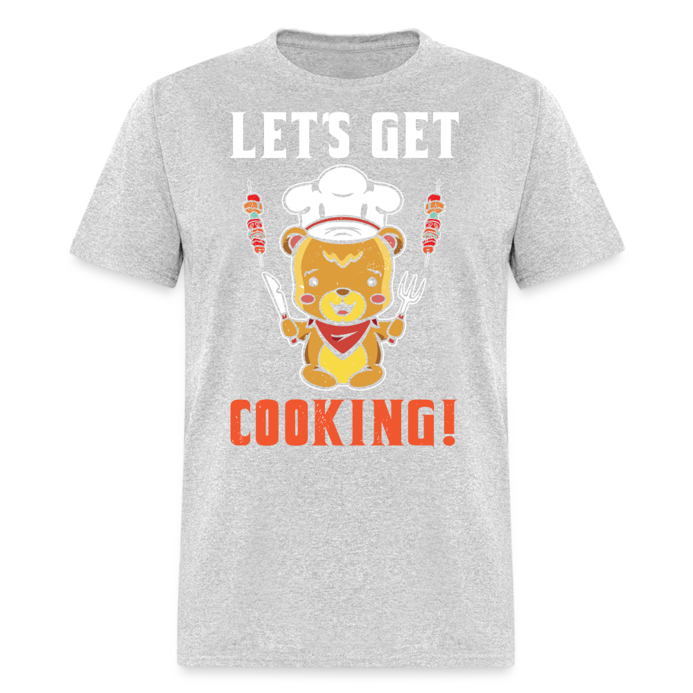 Let's Get Cooking T-Shirt - heather gray
