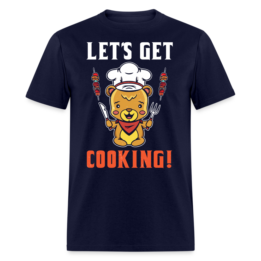Let's Get Cooking T-Shirt - navy