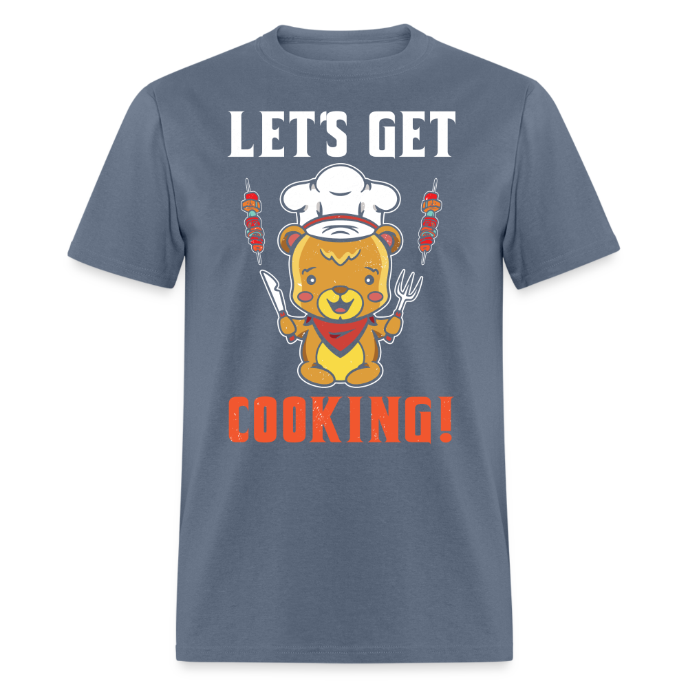 Let's Get Cooking T-Shirt - denim