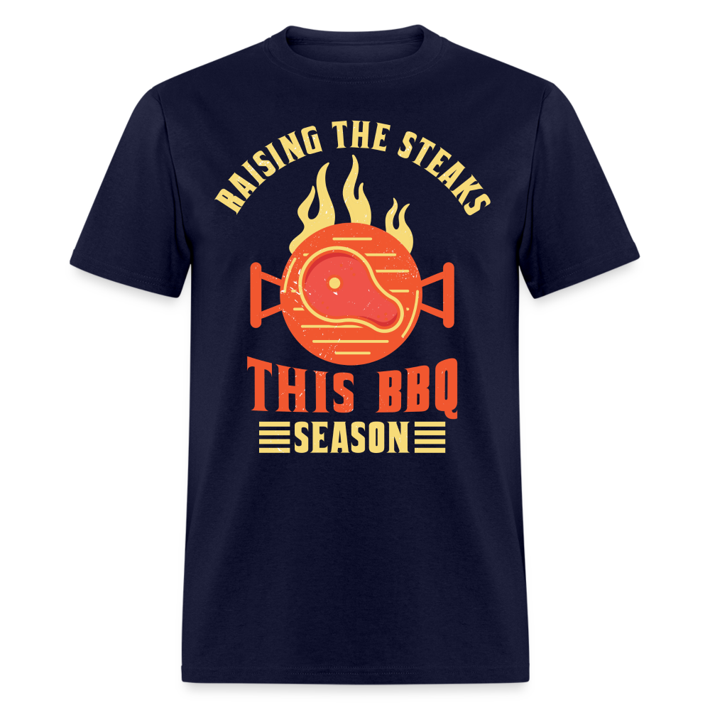 Raising the Steaks T-Shirt - navy