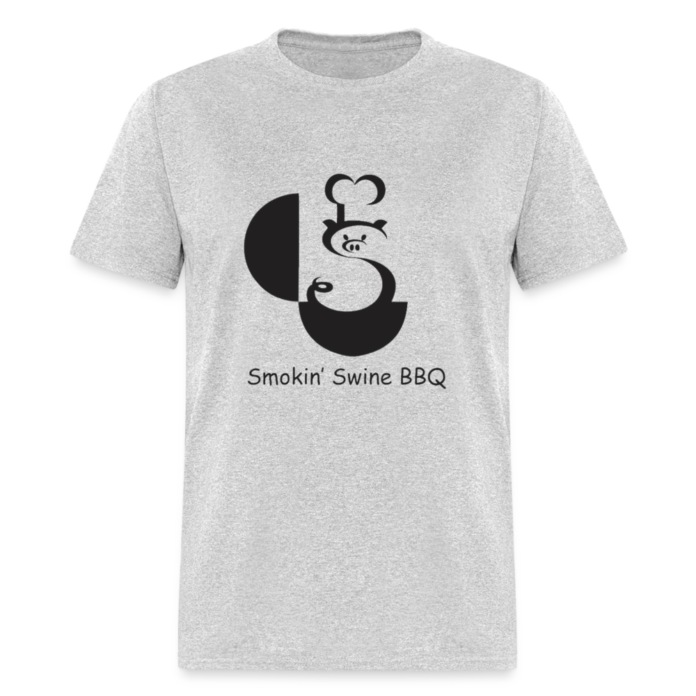 Smokin' Swine 1 T-Shirt - heather gray