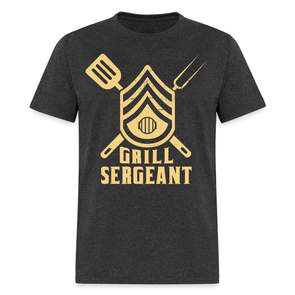 Grill Sergeant T-Shirt - heather black