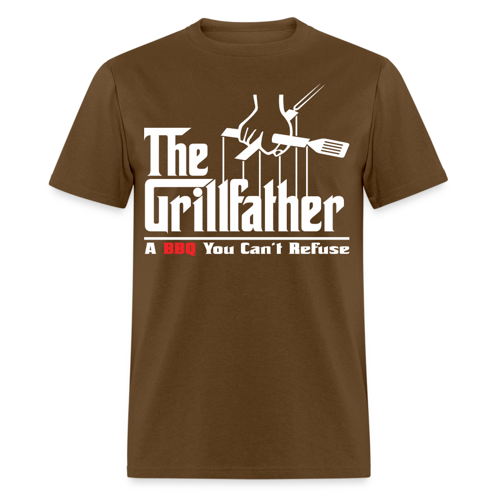The Grillfather 1 T-Shirt - brown