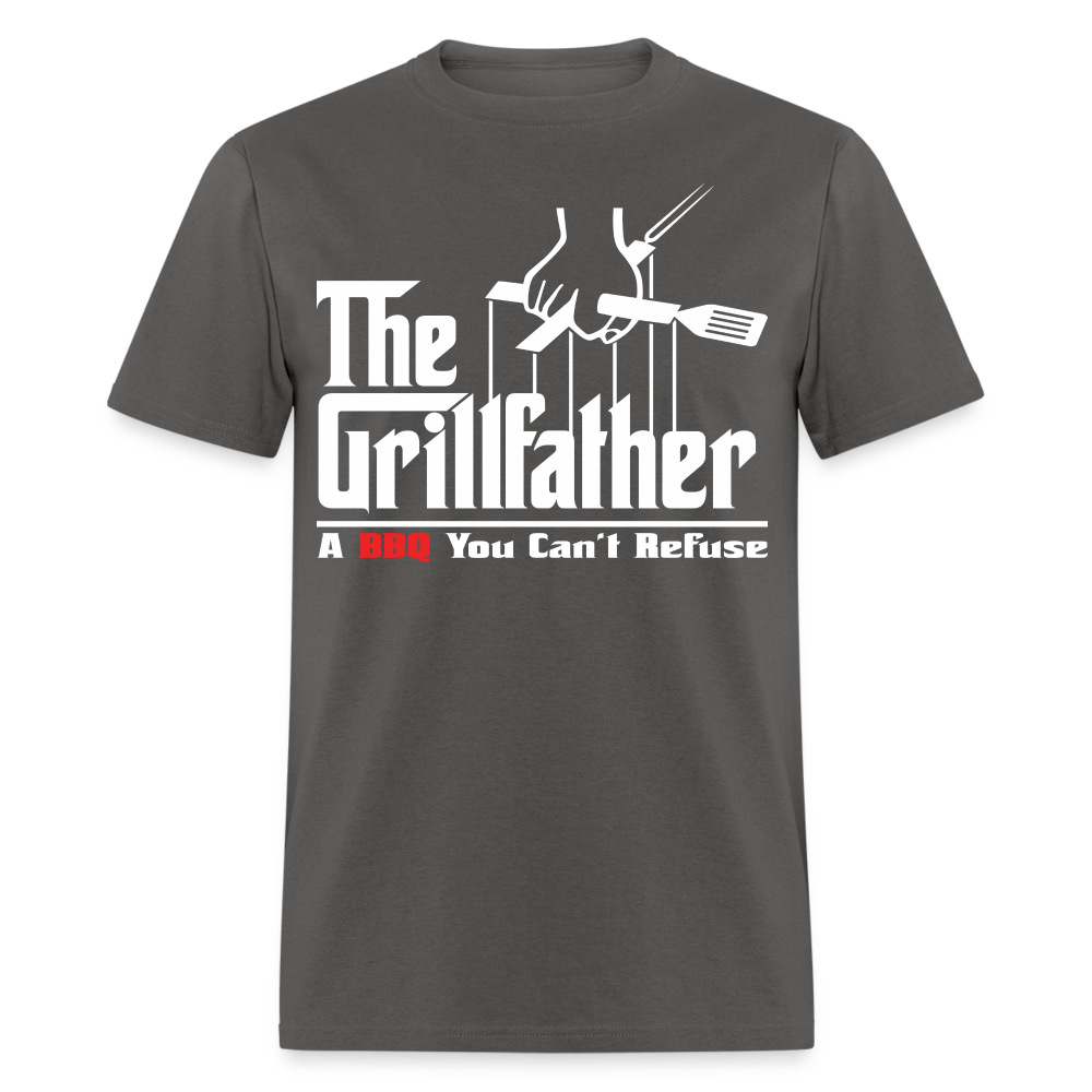 The Grillfather 1 T-Shirt - charcoal