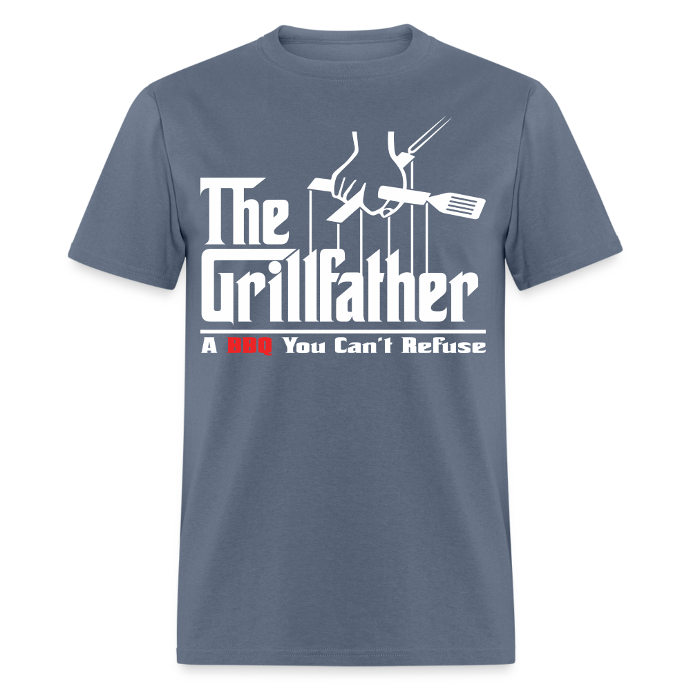 The Grillfather 1 T-Shirt - denim