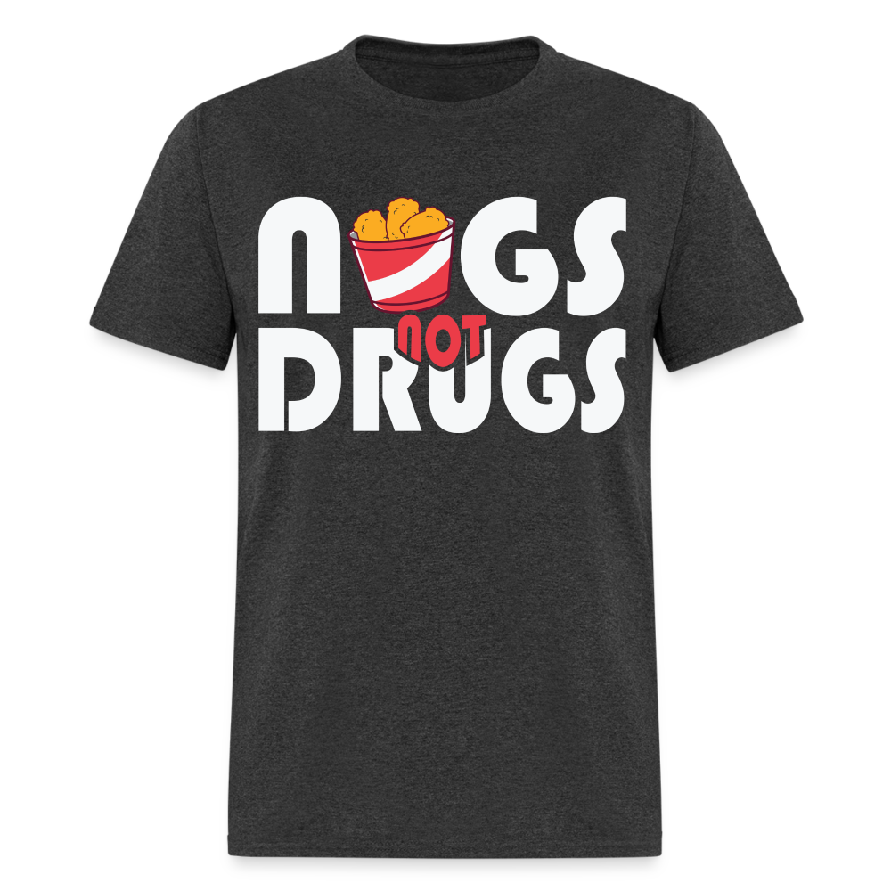 Nugs Not Drugs T-Shirt 1 - heather black