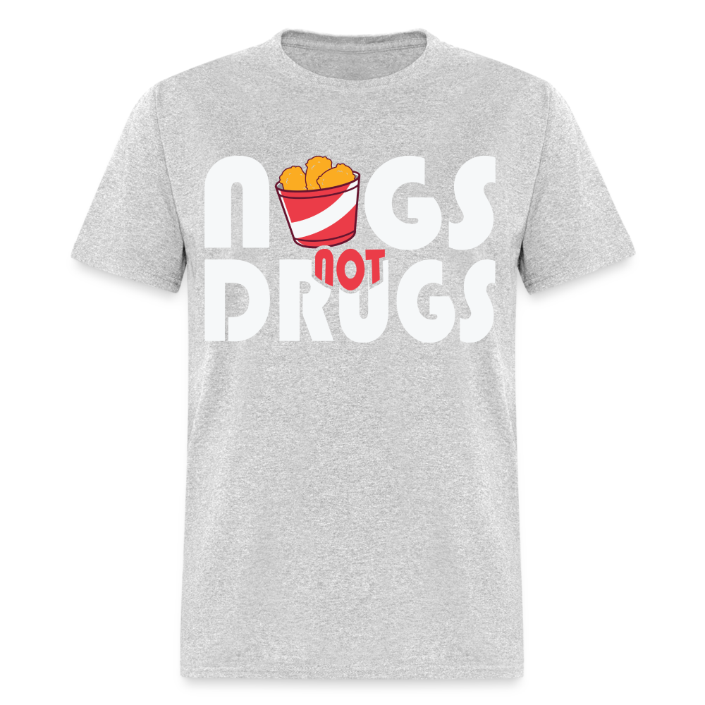 Nugs Not Drugs T-Shirt 1 - heather gray