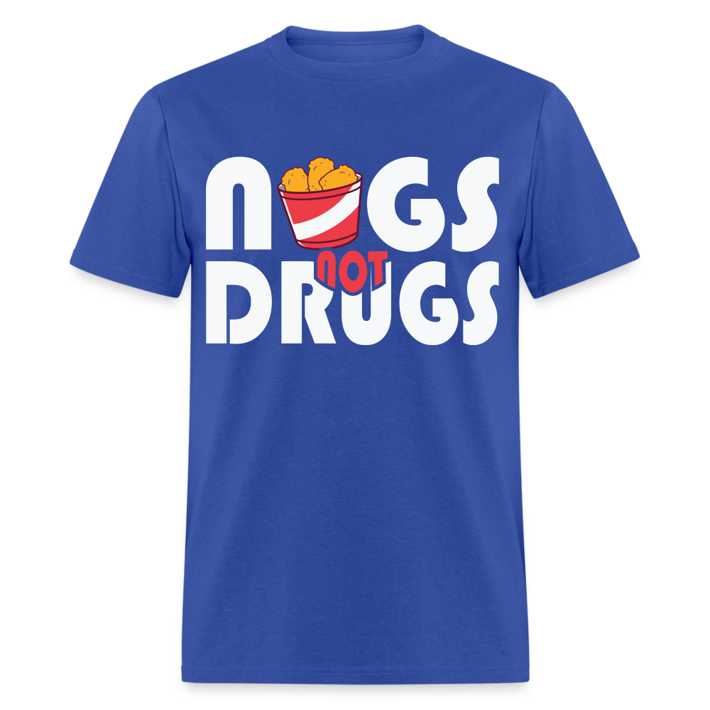 Nugs Not Drugs T-Shirt 1 - royal blue