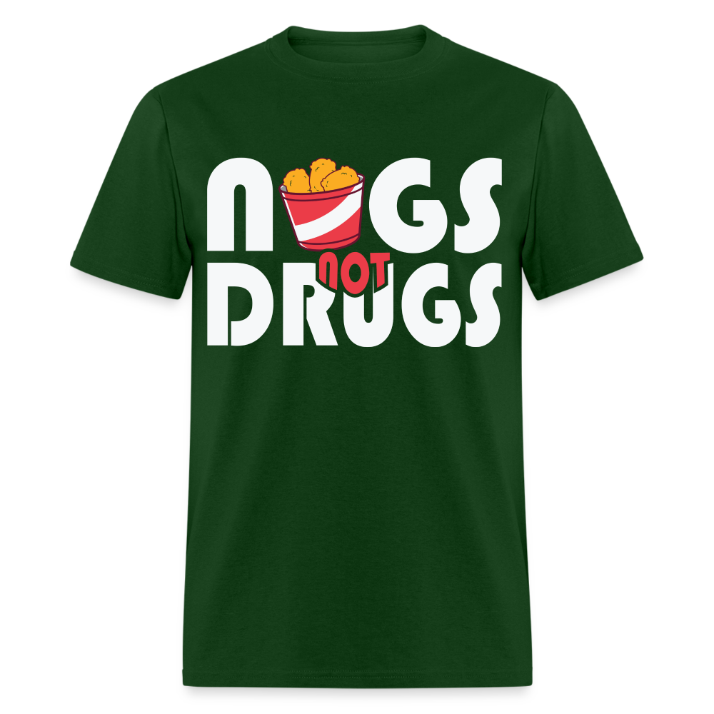Nugs Not Drugs T-Shirt 1 - forest green