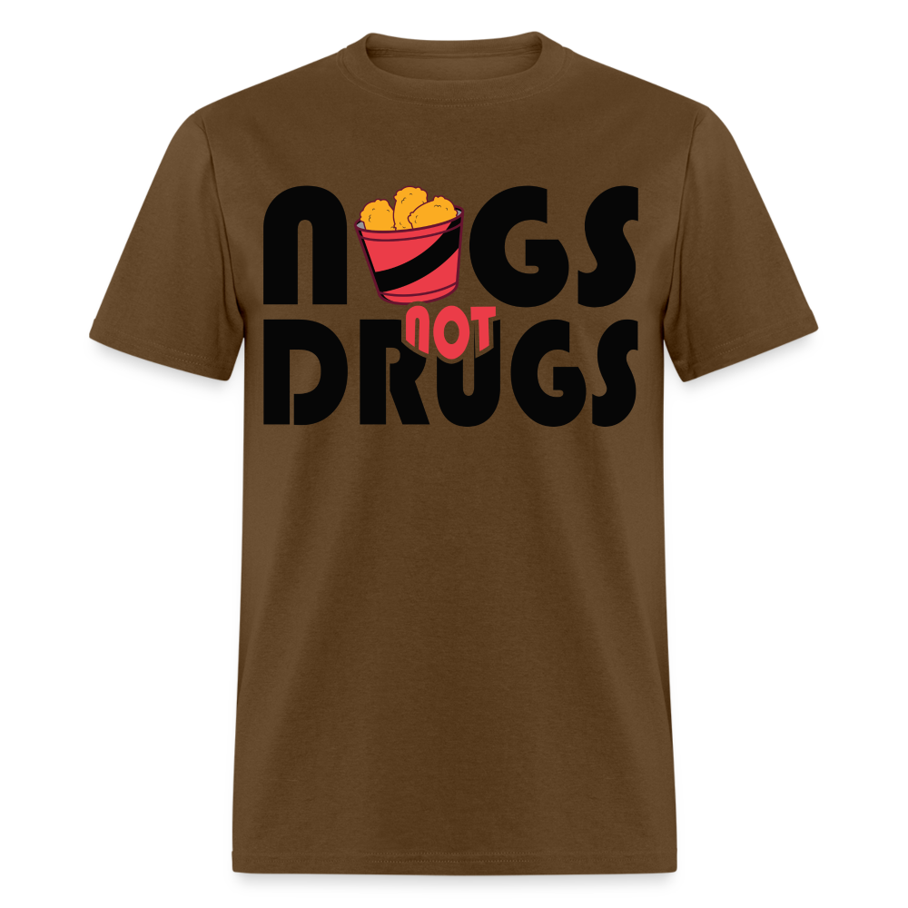 Nugs Not Drugs T-Shirt 2 - brown