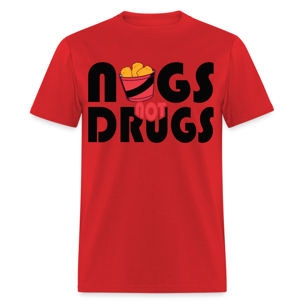 Nugs Not Drugs T-Shirt 2 - red