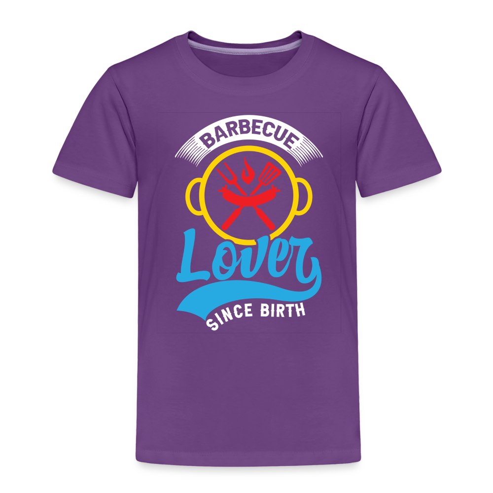 Toddler BBQ Since Birth T-Shirt - purple