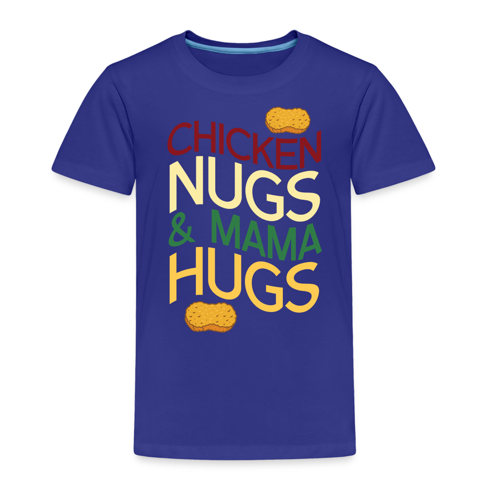 Toddler Nugs And Hugs T-Shirt - royal blue