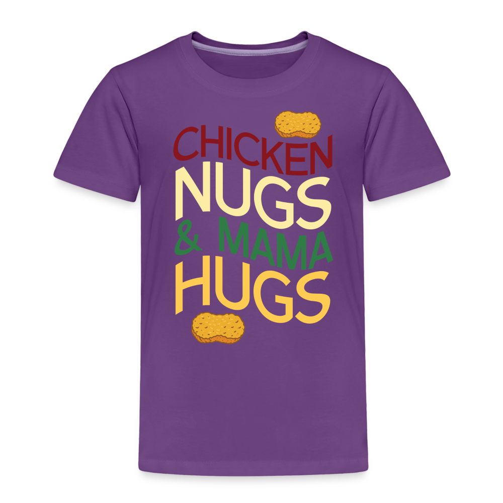 Toddler Nugs And Hugs T-Shirt - purple