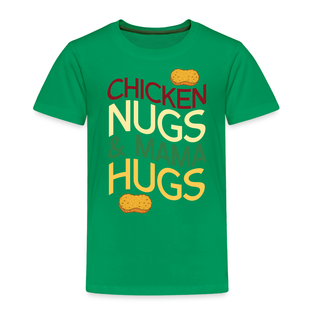 Toddler Nugs And Hugs T-Shirt - kelly green