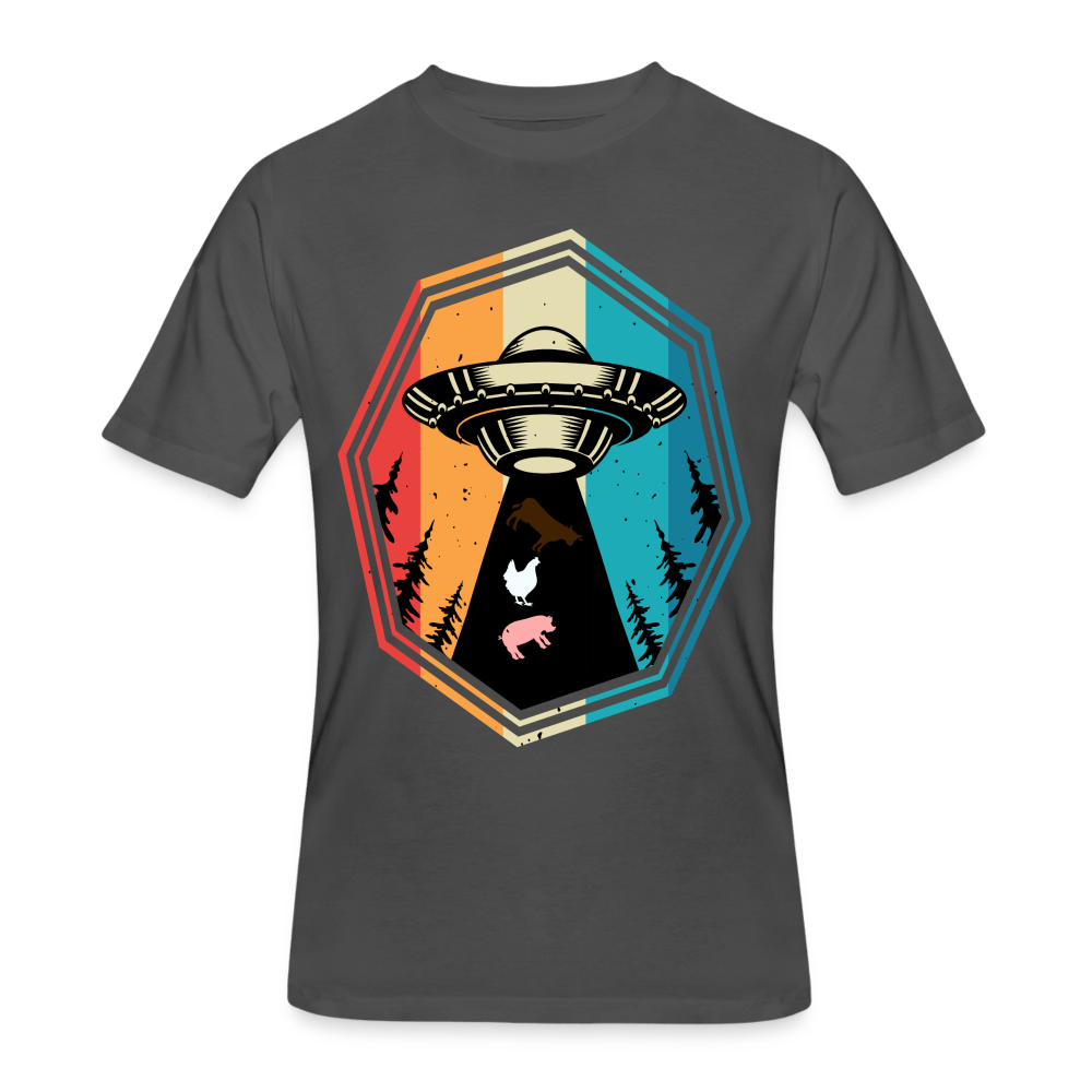 UFO 50/50 T-Shirt - charcoal