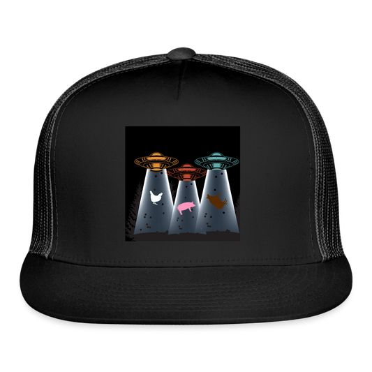 UFO Out of This World Hat - black/black