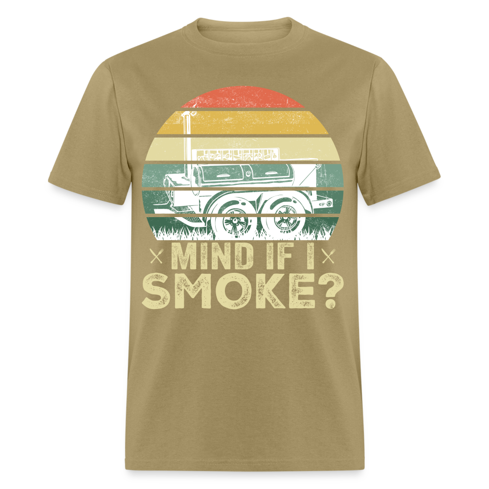 Mind If I Smoke Classic T-Shirt - khaki