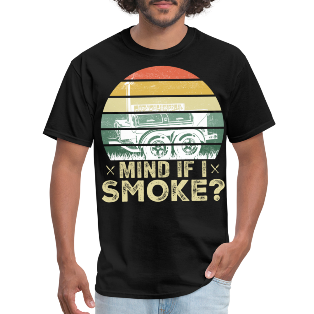 Mind If I Smoke Classic T-Shirt - black